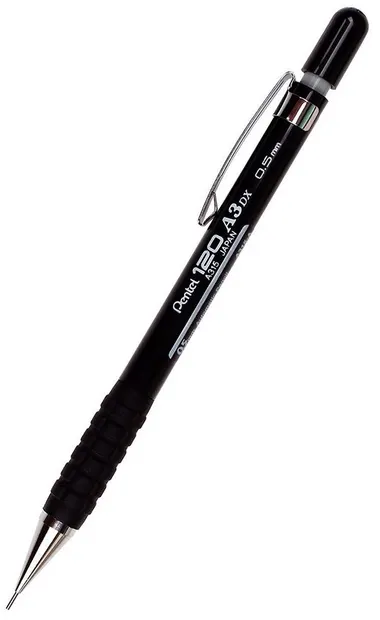 Creion automat Pentel 120 A315 - 0.5 mm, negru