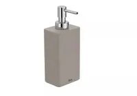 Dozator baie Roca Ona A817673C80, pe blat, 200 ml, plastic, Bej mat