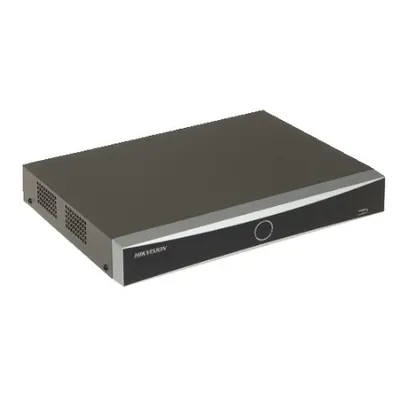 NVR 4 canale Hikvision DS-7604NXI-K1/4P, 4x POE, 12MP, AcuSense, 1x Sata pana la 10TB