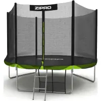 Trambulina Zipro Jump Pro, Plasa de protectie exterioara, 312 cm (Negru)
