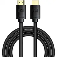 Cablu Video Baseus High Definition, HDMI - HDMI, 8K, 2m, Negru CAKGQ-K01