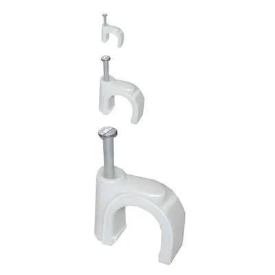 Plastic round brackets 5mm (100pcs.)