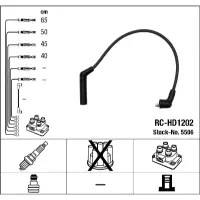 Set cablaj aprindere NGK 5506