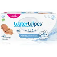 WaterWipes Baby Wipes 9 Pack servetele delicate pentru copii 9x60 buc