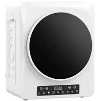 HOMCOM Uscător compact cu evacuare 1000 W cu moduri Extra-Uscat & ECO, setări de timer și temperatură, Alb | Aosom Romania