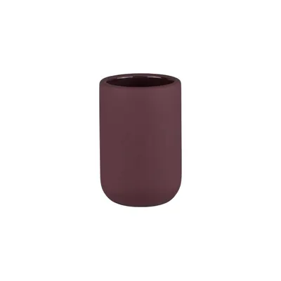 Suport pentru periuța de dinți violet din ceramică Lotus Play – Mette Ditmer Denmark