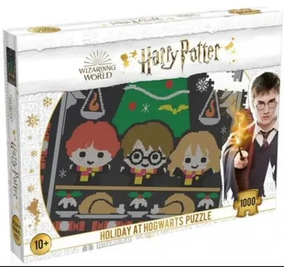 Puzzle Winning Moves din 1000 de piese - Crăciun la Hogwarts