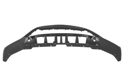 Acoperire bara Fata potrivit BMW X1 F48 2019-2022 - (cu gauri pentru senzorii de parcare; negru-mat)