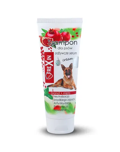FREXIN Sampon neutralizant pentru caini, cu rodie si menta, 220 g