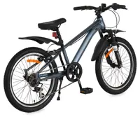 Bicicletă cu viteze Byox Whizzy - 20'', gri