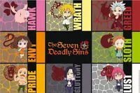 Poster maxi GB eye Animation: The Seven Deadly Sins - Chibi Sins