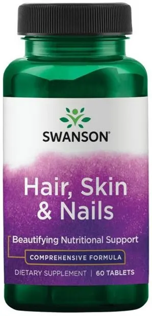 Hair, Skin & Nails, 60 tablete, Swanson