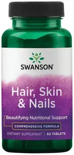 Hair, Skin & Nails, 60 tablete, Swanson