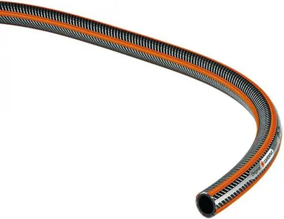 Furtun de grădină Gardena - Comfort Flex, 3/4", 50 m, 19 mm, negru-portocaliu