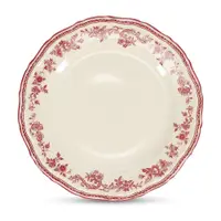 Farfurie burgundy/fildeș pentru desert din porțelan ø 21,5 cm Cyril – S|P Collection