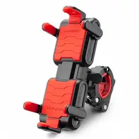 Suport pentru smartphone biciclete prindere stabilă Six Griffes, roșu