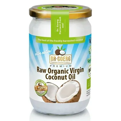 Ulei de cocos premium presat la rece bio 200ml Dr. Goerg