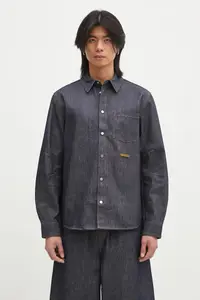 Helmut Lang cămașă din denim Curved Cl Shirt.Bkly