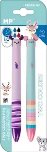 Set pixuri bicolore MP - Cerb si soricel, 2 bucati