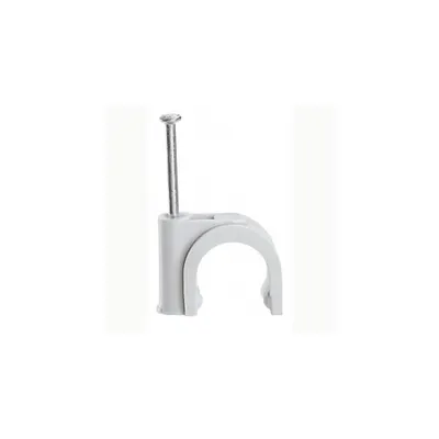 Clips fixare cablu Fixpentru - pentru concrete materials - pentru cable u009DØ 5 mm - gri