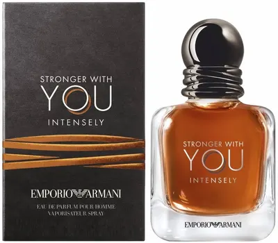 Giorgio Armani Stronger With You Intensely Apă de Parfum, 150 ml