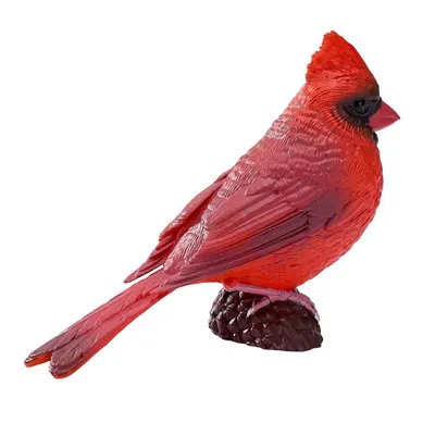 Figurină Mojo Animal Planet - Cardinal roșu, pictat manual