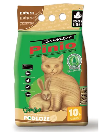 BENEK Super Pinio Peleti pentru litiera 10 L