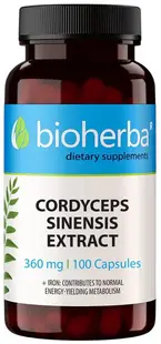 Cordyceps Sinensis, 360 mg, 100 capsule, Bioherba