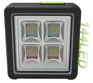 Proiector 144 LED Solar cu Baterie GD-2206A 4 Moduri de Iluminare 100W