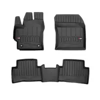 Covor podea FROGUM TPE proLine 3D, set, culoare neagra, potrivit TOYOTA COROLLA 10.18-
