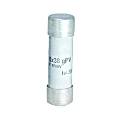 Siguranţă fuzibila cilindrica gPV, 10x38, 8A, 1000V DC