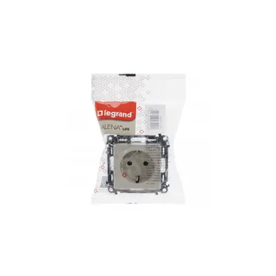2P+E priza cu shut. Valena Life - automatic terminals - German standard -16 A -250 V~ -ivory