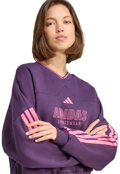 Bluza de trening cu logo - Violet/Roz