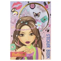 Carte cu stickere, Grafix, Besties, A5, 8 pagini, Mov