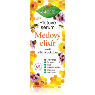 Bione Cosmetics Honey Elixir serum cu efect de iluminare 40 ml