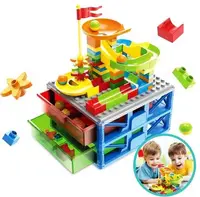 Constructor Raya Toys - Pistă cu minge, 95 de piese