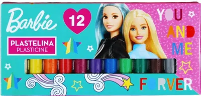 Plastilină St. Majewski Barbie - 12 culori