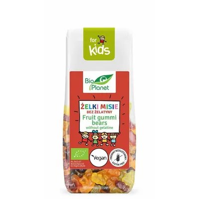 Jeleuri ursuleti cu fructe 100g Bio Planet