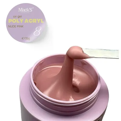 Poly Acryl Nude Pink Macks 15gr - PA-DRP-15