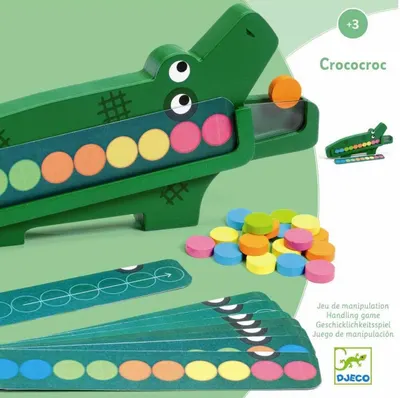 Joc educativ pentru copii Djeco - Crococroc