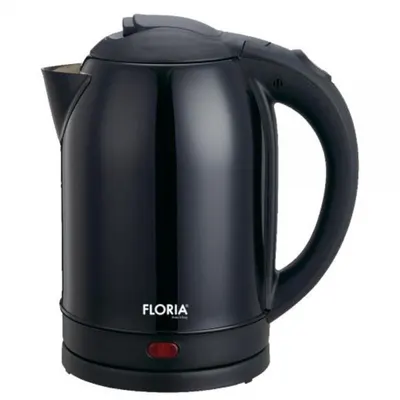 Fierbator Inox, Putere 1500W, Capacitate 2 l, Negru