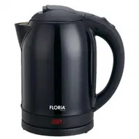 Fierbator Inox, Putere 1500W, Capacitate 2 l, Negru