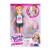Set de joaca Papusa Babysitter, + 3 ani, Sparkle Girlz