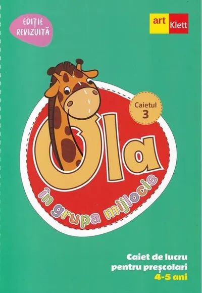 OLA în grupa mijlocie. Caiet de lucru pentru preșcolari. Caietul 3 (4-5 ani) - Paperback brosat - ***