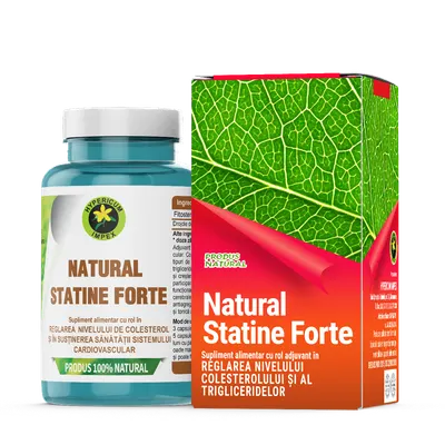 Natural Statine Forte, 60 capsule, Hypericum