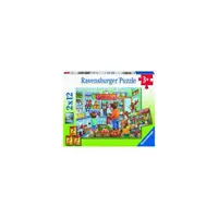 Puzzle Magazin Alimentar, 2x12 Piese