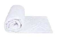 Pilota de vara Somnart Belina din microfibra, lavabila alba 180 x 200 cm