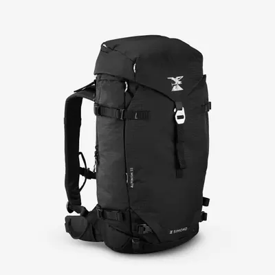 Rucsac polivalent modulabil Alpinism 33L Negru