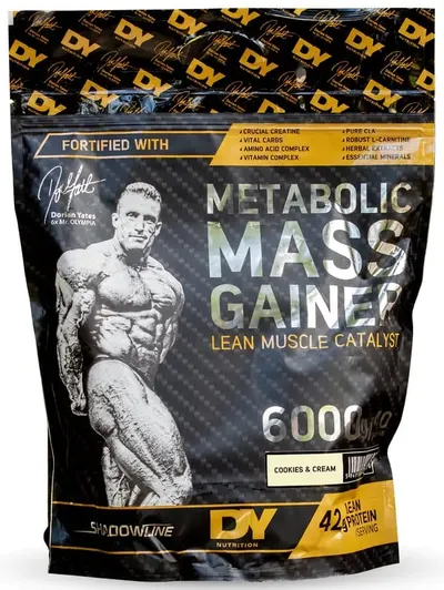 Metabolic Mass Gainer, biscuiți cu cremă, 6000 g, Dorian Yates Nutrition