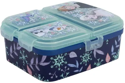 Cutie pentru mâncare Stor Frozen - Snowy Tale, 4 compartimente